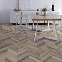 What is floating laminate flooring?