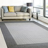 Where can large rugs be used?