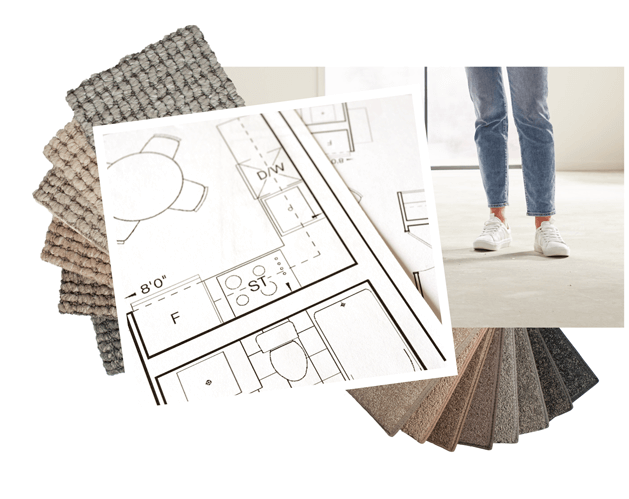 image of carpet samples